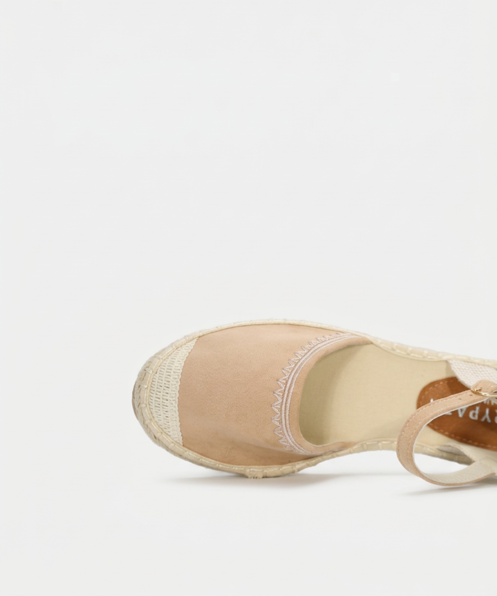 Alpargata plana bordada image number null